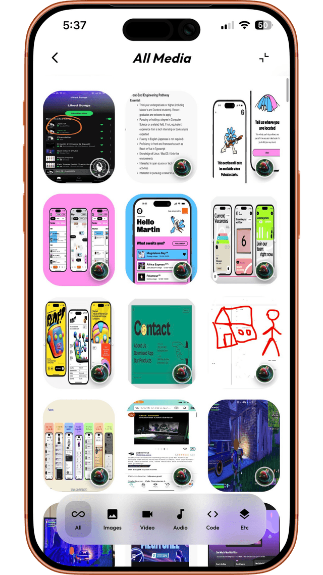 All your media in one place.
